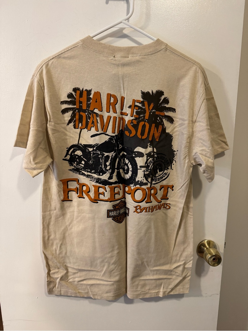 NWT Harley-Davidson Freeport Bahamas Motorcycle T-Shirt Men’s Medium